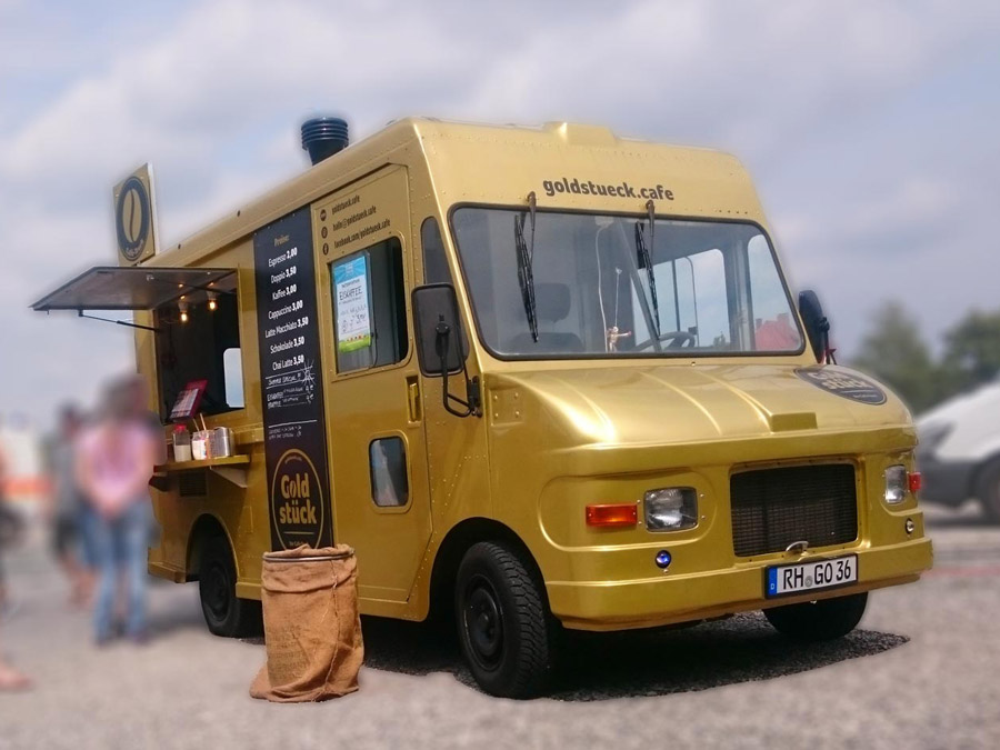 Kaffeegenuss vom Goldstück Café-Truck 